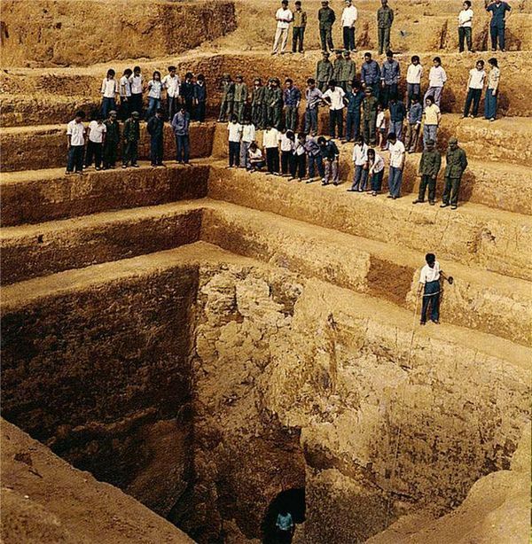 Excavaciones arqueológicas de Mawangdui.