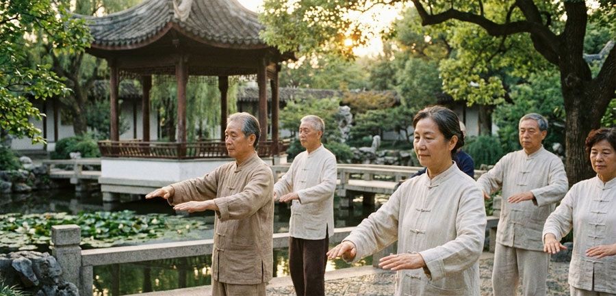 grupo de qigong mayores