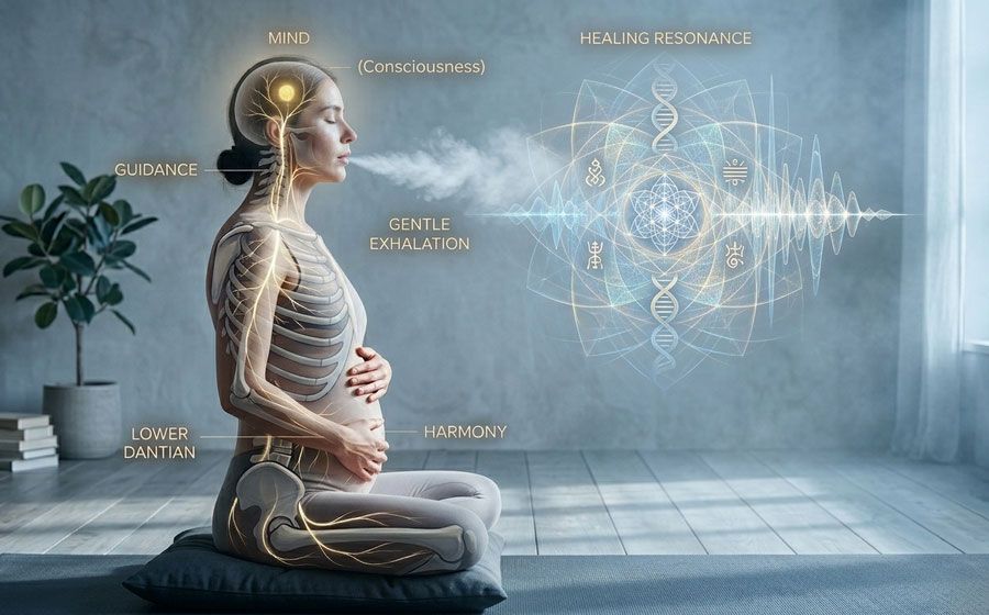 respiracion sonidos en qigong